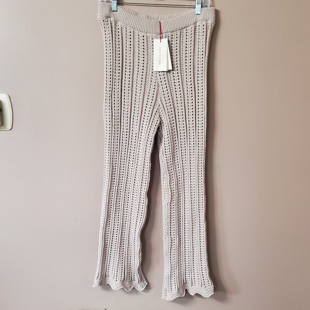 Solitaire knit pants